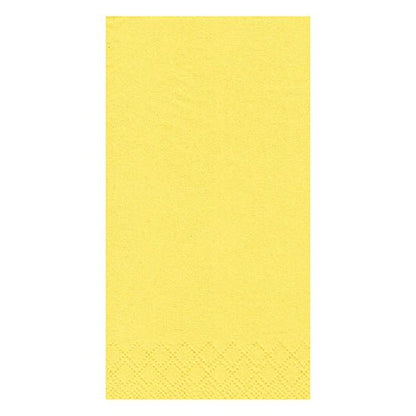PAPSTAR 250 lautasliinaa, 3-kerroksinen 1/8-taitos PAPSTAR GmbH ovat keltaisia, suorakulmaisia, 33 x 33 cm kokoisia lautasliinoja sileällä pinnalla ja hienovaraisella timanttikuvioinnilla - ihanteellisia ravintoloihin.