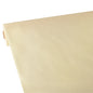 Eine teilweise ausgerollte Starpak Tischdecke, stoffähnlich, Vlies "soft selection plus" von Starpak in hellbeige liegt flach und zeigt ihre weiche, glatte Textur. Die langlebige Tischdecke ist schlicht und ohne sichtbare Muster oder Markierungen.