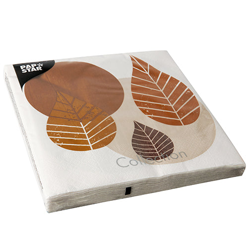 Pakkaus, jossa on 20 PAPSTAR 3-kerroksista lautasliinaa, 40x40 cm, neljännes taitettu, toimitetaan siististi pinottuna muovikääreessä. PAPSTAR GmbH:n tuotemerkki on selvästi näkyvissä pakkauksessa.