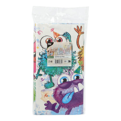 Muoviin kääritty pöytäliina PAPSTAR GmbH:lta (paperipöytäliina, 120 x 180 cm) etupuolella viivakoodietiketti; Täydellinen tyylikkääseen pöytäkoristeluun.