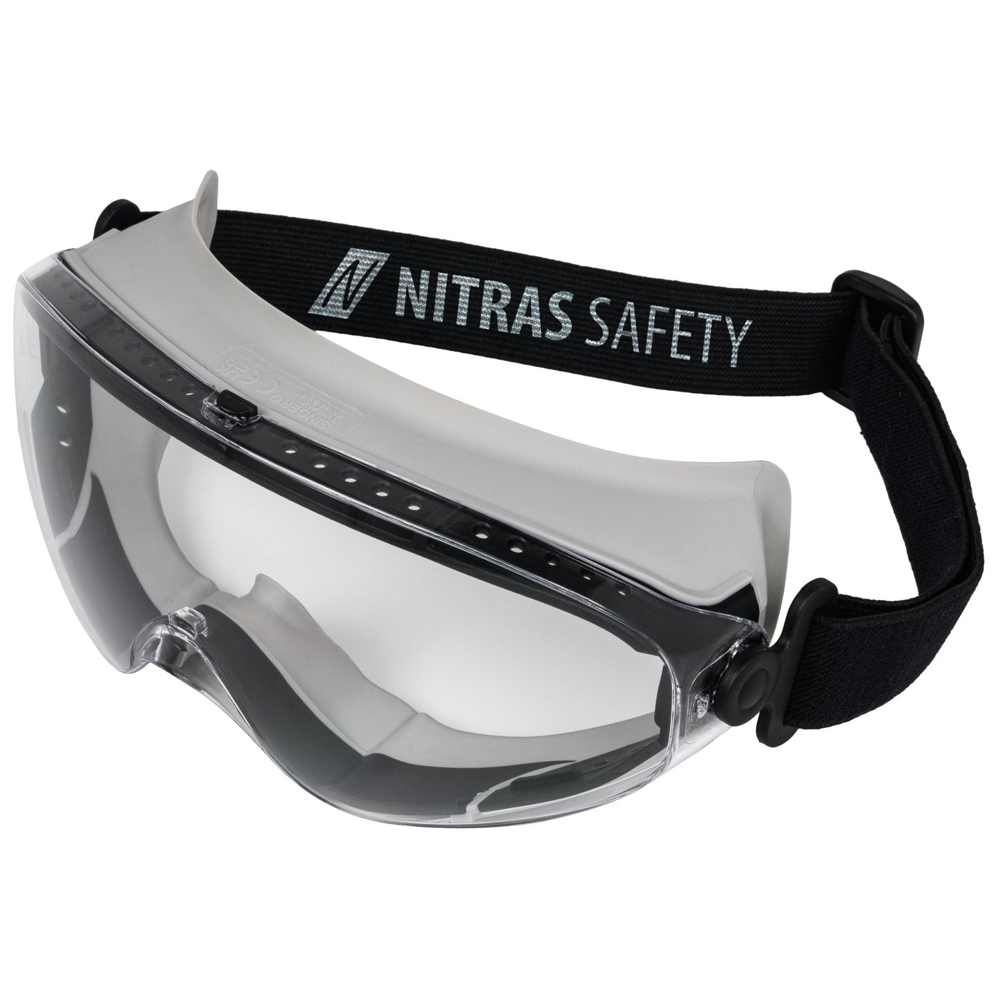 NITRAS VISION PROTECT, täysnäköiset suojalasit, EN 166 PVC | Pakkaus (12 kpl)