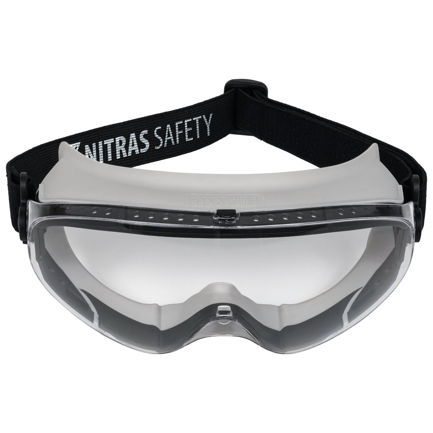 NITRAS VISION PROTECT, täysnäköiset suojalasit, EN 166 PVC | Pakkaus (12 kpl)