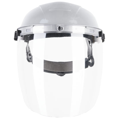 NITRAS PROTECT visiiri, läpinäkyvä / musta, EN 166 muovia | Pakkaus (1 kpl)