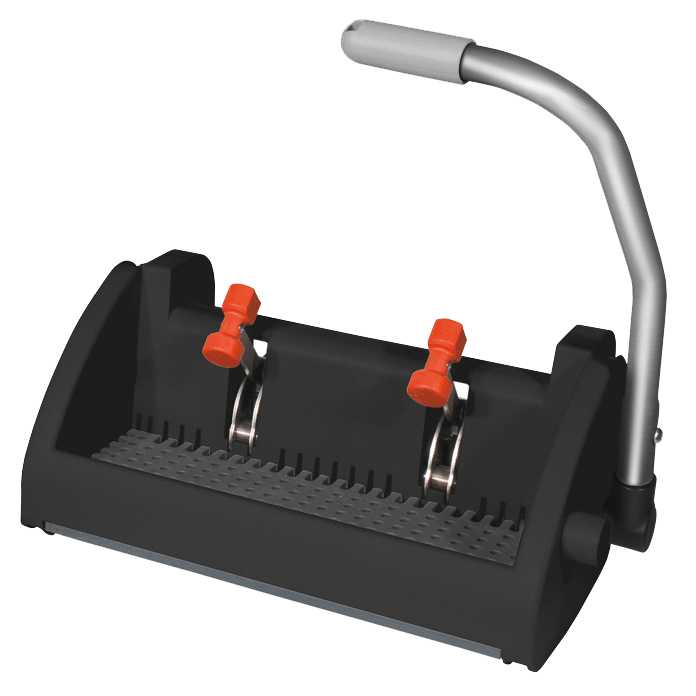 Numatic litteä puristin, musta, ruostumattomasta teräksestä valmistettu vipu, reflo | Pakkaus (1 kpl)