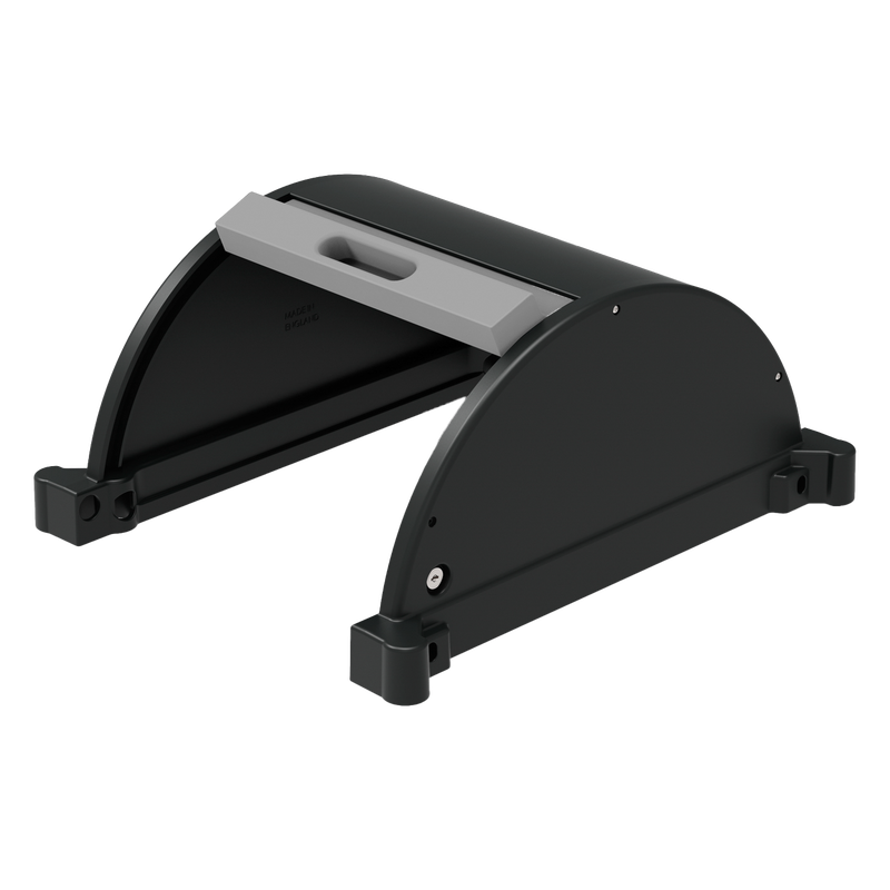 Numaattinen lukittava TopBox musta/harmaa, reflo | Pakkaus (1 kpl)