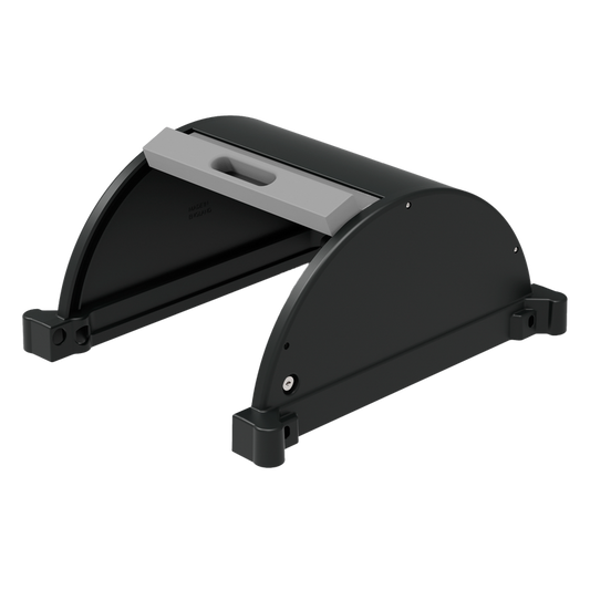 Numaattinen lukittava TopBox musta/harmaa, reflo | Pakkaus (1 kpl)