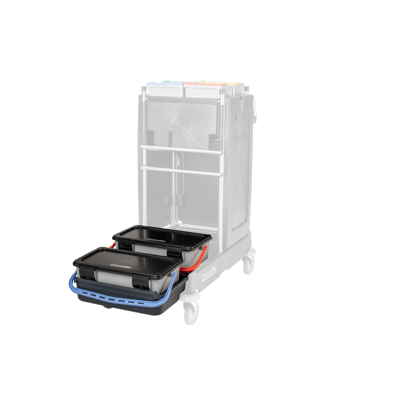 Numatic SRK 25 - 2 x Mopmatic moppilaatikko MK1 ja kulho MK1:lle musta sis. kiinnitysruuvi | Pakkaus (1 kpl)