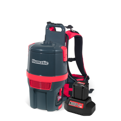 Numaattinen akkureppu pölynimuri RSB150NX/1, grafiitti, tarvikesarja AA30E | Pakkaus (1 kpl)