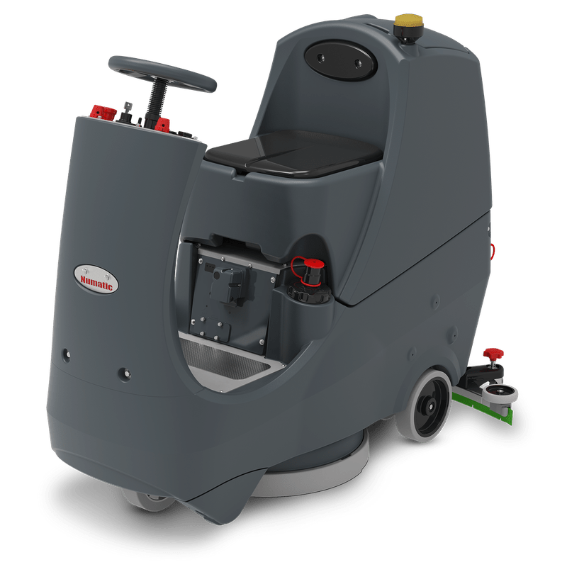 Numaattinen ajettava pesurikuivain CRL8055/50T sis. integroitu laturi ja TenTec-harja | Pakkaus (1 kpl)