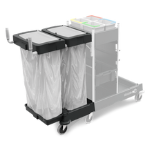 Numatic jäteyksikön laajennussarja 240 litraa SM-4:lle, jauhemaalattu, musta (Reflo) | Pakkaus (1 kpl)