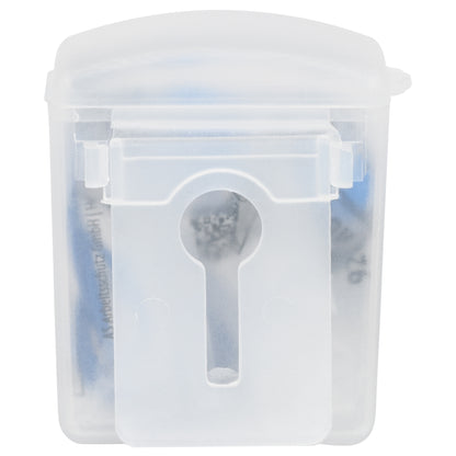 NITRAS MUTE PLUGS, kuulonsuojatulpat, sininen, EN 352-2 metalli | Pakkaus (48 kpl)