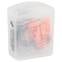 NITRAS MUTE PLUGS, kuulonsuojatulpat, oranssi / musta, EN 352-2 muovi | Pakkaus (48 kpl)