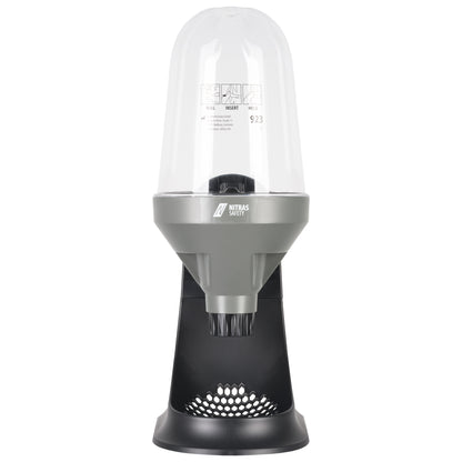 NITRAS kuulonsuojainten annostelija, harmaa / musta, EN 352 | Pakkaus (1 kpl)