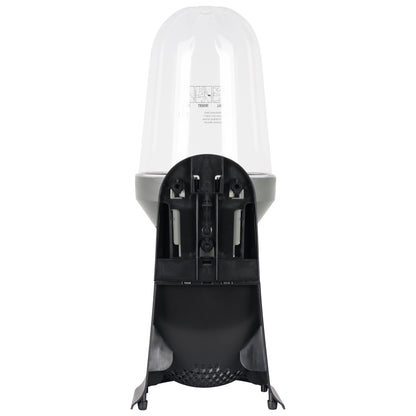 NITRAS kuulonsuojainten annostelija, harmaa / musta, EN 352 | Pakkaus (1 kpl)