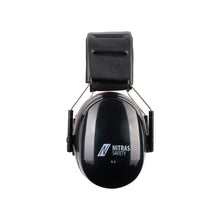 NITRAS MUTE DEFENDER PRO, kuulosuojaimet, musta/punainen, EN 352-1 muovi | Pakkaus (1 kpl)