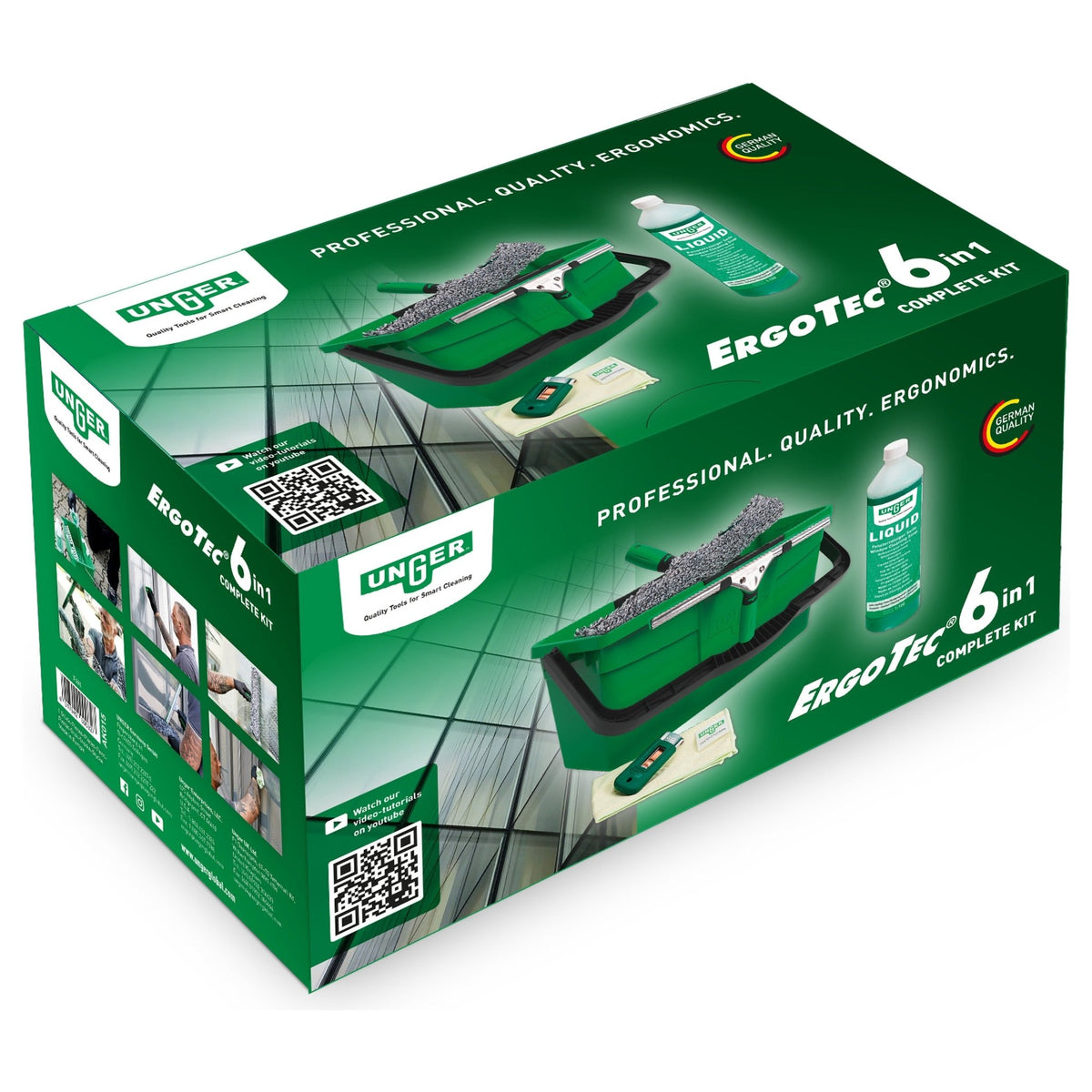 Unger ErgoTec 6in1 Komplett Set