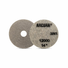 ARCORA SUNSHINE ProPAD 3IN1 puhdistus- ja kiillotustyyny, harmaa