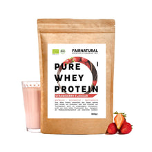 Orgaaninen heraproteiinijauhe mansikka