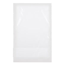 Der CWS Polybeutel Transparent von CWS ist auf einem weißen Hintergrund abgebildet. Der Beutel erscheint flach und rechteckig mit einer versiegelten Unterkante.