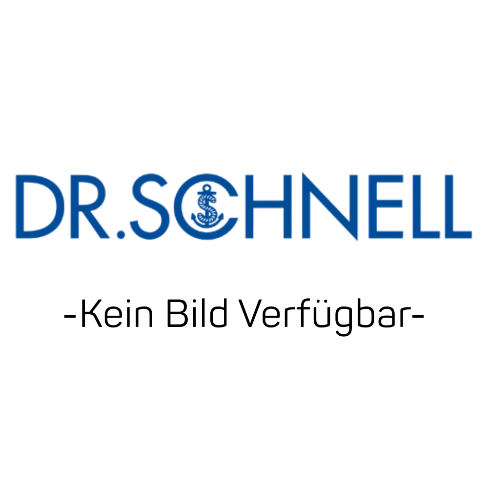 Kuva näyttää DR.SCHNELL GmbH & Co. KGaA:n logon tekstin "Kuva ei saatavilla" yläpuolella. Sininen logo, jossa on ankkuri "C":ssä, edustaa Dr. Schnell tekstiilien pyykkihygieniatuotteen, 3 l pakkauksen, laatua.