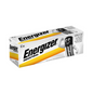 Energizer-alkaliparistojen pakkaus, C/Baby, 1,5 V | Pakkaus (12 kappaletta) Energizer Deutschland GmbH:lta. Pakkauksessa, joka on valkoinen, keltainen ja harmaa, näkyy selvästi Energizer-logo ja paristohahmon kuva. Pakkaus sisältää 12 C/Baby 1,5 V Energizer-alkaliparistoa ja tarjoaa pitkäkestoista energiaa laitteillesi.