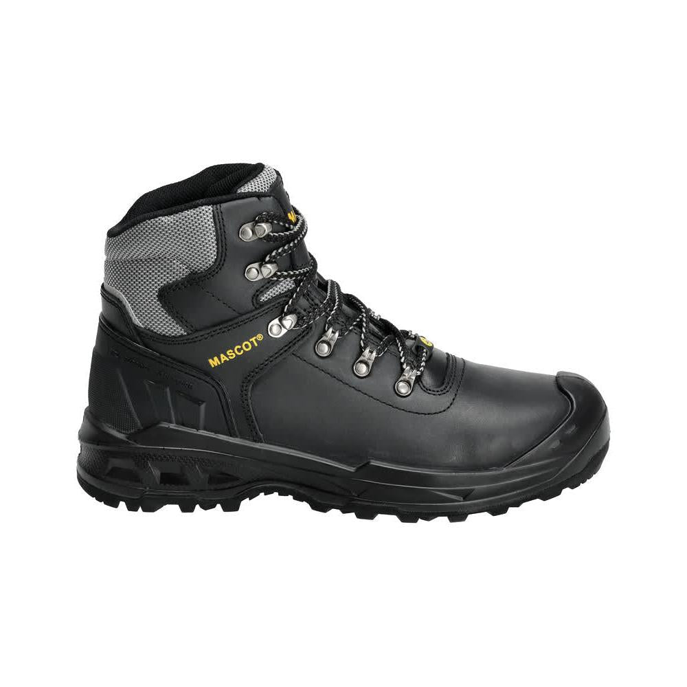 MASCOT® Elbrus turvasaappaat S3 turvakengät, musta/keltainen