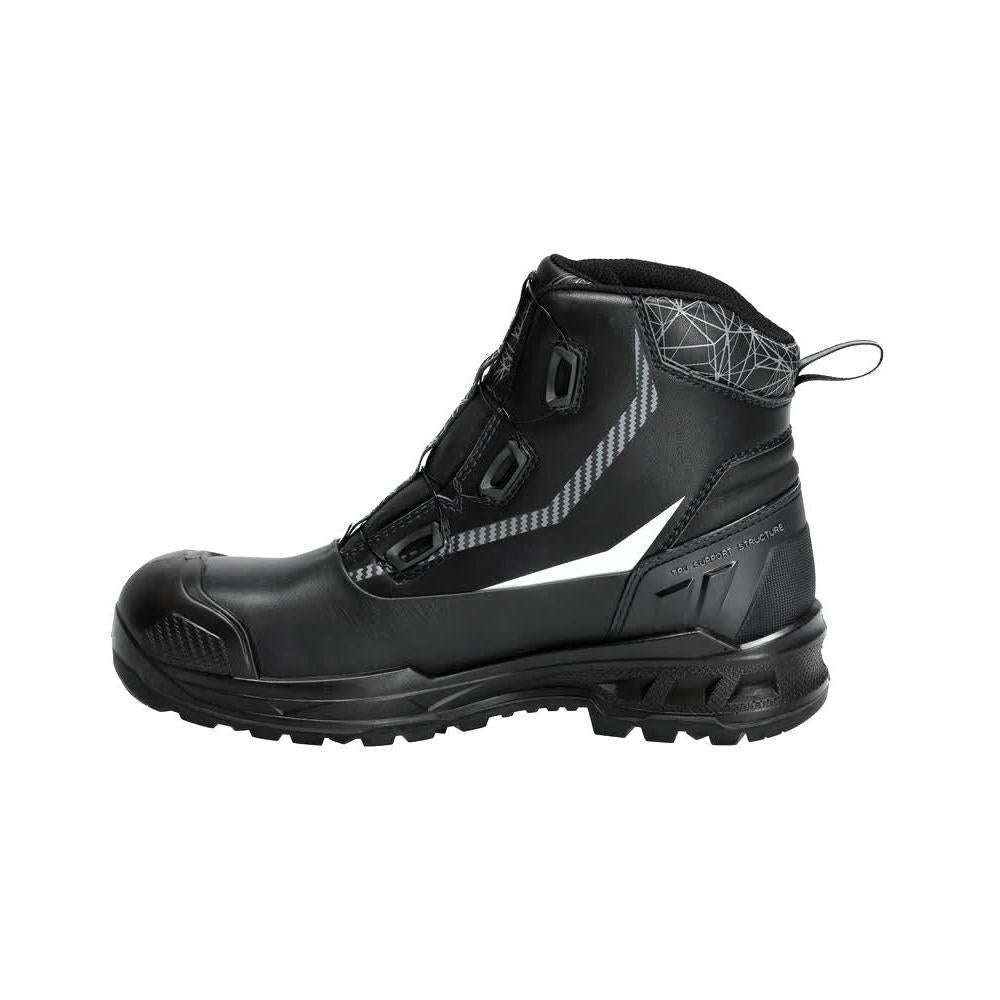 Turvasaappaat S7S, BOA® Fit System turvanilkkurit S7S, musta