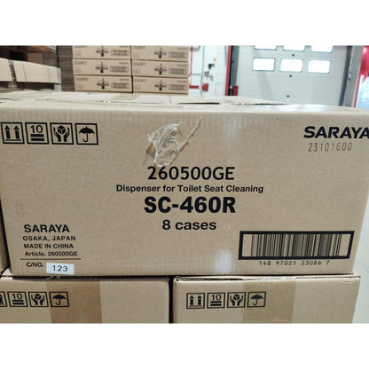 Saraya SC-460R wc-istuimen desinfiointiaine. Luovuttaja | 1 kpl
