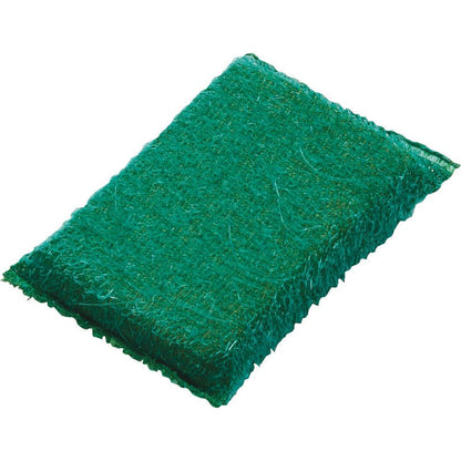 Haug Bürsten KG ABRASIVSCHWAMM, KLEIN, PP, HART (130x85x30mm) on vihreä, suorakulmainen sieni, jossa on rakenteellinen pinta, ihanteellinen astioiden ja pintojen puhdistukseen keittiössä. Toimitetaan VK-kortilla.