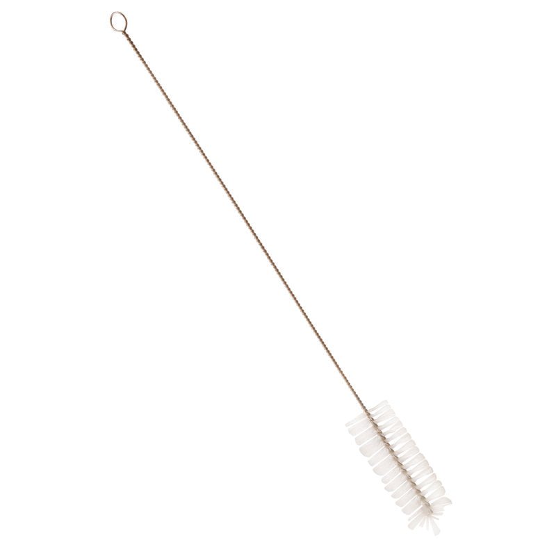 ROHRHARJA, NYLON.6.0, LÄPINÄKYVÄ. ø 0,35MM PEHMEÄ, 500xø40MM Haug Bürsten KG:ltä on varustettu pehmeillä nailonharjaksilla ja kierretyllä kahvalla, jossa on silmukka tehokkaaseen putkien puhdistukseen.