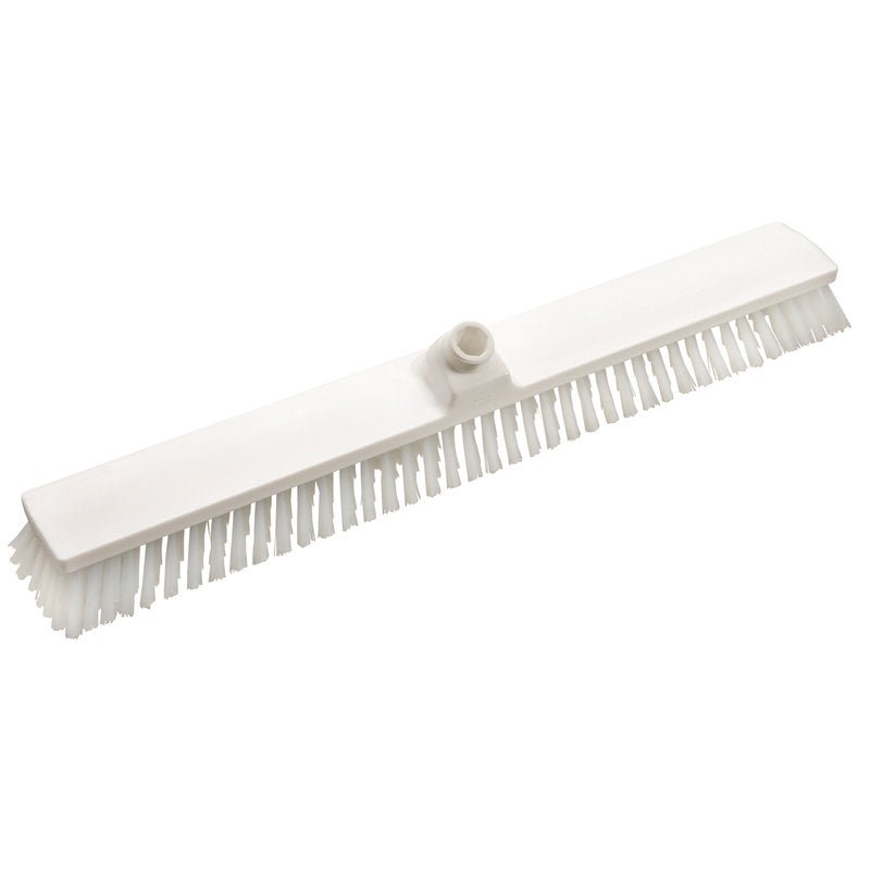GROßRAUMWISCHER, PBT TRANSP. ø 0,50MM KESKIKOKOINEN 600x72x45mm Haug Bürsten KG:lta on jäykät PBT-harjakset ja keskellä oleva holkki, ihanteellinen tehokkaaseen pintojen puhdistukseen lattioilla tai muilla pinnoilla.