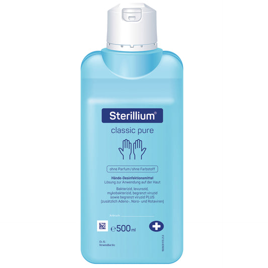 Sterillium® classic pure -käsidesinfiointiaine, hajusteeton
