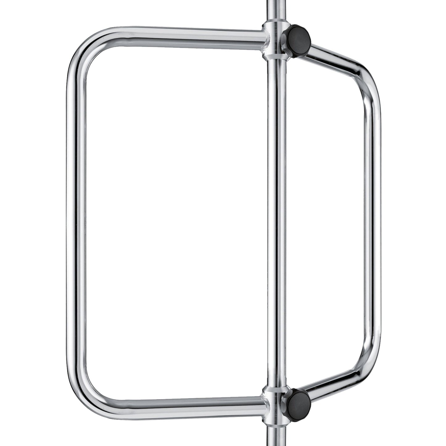 Kertakäyttöinen metallinen kääntölukko, jossa on pystytanko ja neliömäinen kääntövarsi, joka on usein varustettu Novocal-infusio-pidikkeellä Novocalin pumpuille, jotta infuusiopumput voidaan kiinnittää turvallisesti julkisilla tai kaupallisilla alueilla.