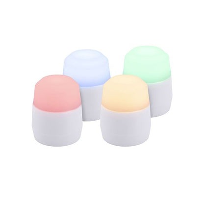 Papstar Securit® 4 LED-teevalon täyttöpakkaus Ø 4 cm x 5 cm "Amsterdam" syttymisaika 12-40 tuntia