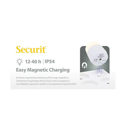 Papstar Securit® 4 LED-teevalon täyttöpakkaus Ø 4 cm x 5 cm "Amsterdam" syttymisaika 12-40 tuntia