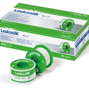 Leukosilk, Rollenpflaster, mit Eurolasche