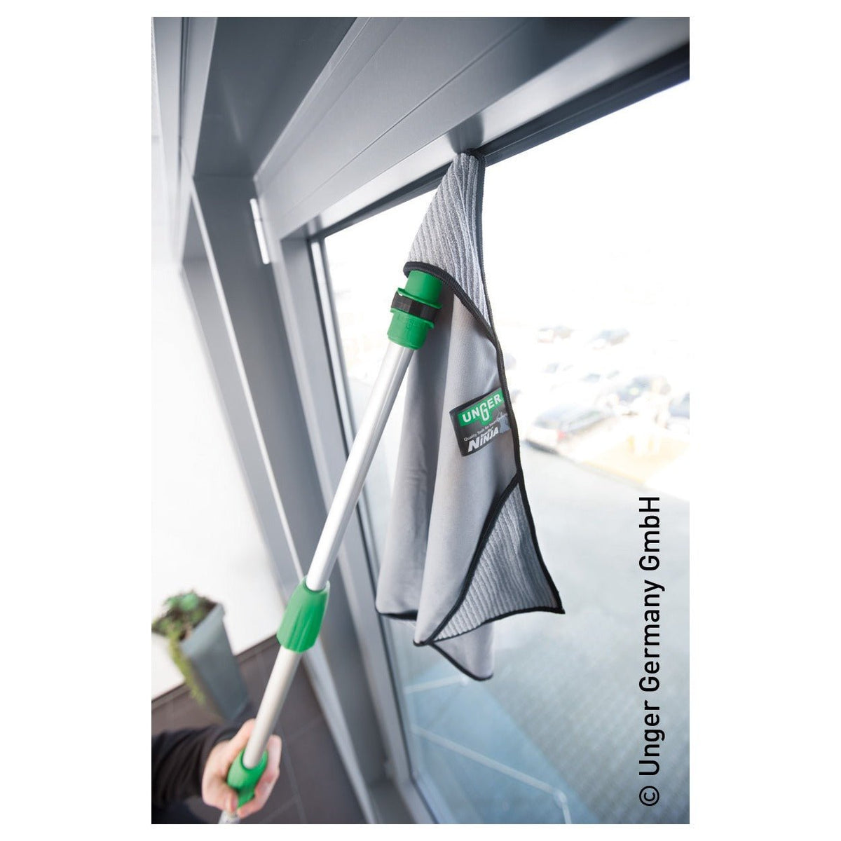 Unger ErgoTec® Ninja MicroWipe Mikrofasertuch 40 x 40 cm