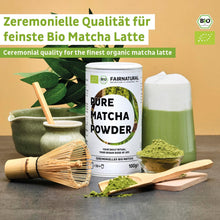 Juhlava luomumatcha-jauhe