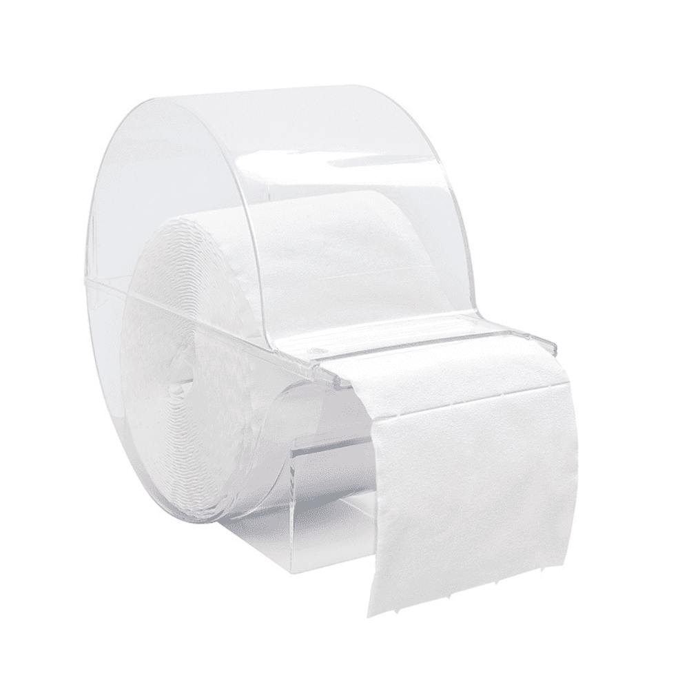 Yksi Meditrade GmbH:n Meditrade-sellupyyhepakkaus sisältää pakkauksen (1 kappale), jossa osa tuotteesta on näkyvissä ja osittain ulkonee läpinäkyvästä annostelijasta.