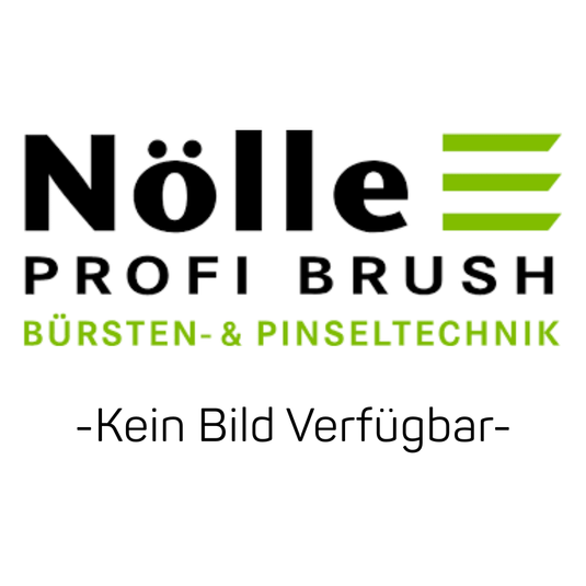 Kuvassa näkyy Nölle Profi Brush Bürsten- & Pinseltechnik e.K.:n logo, vihreä ja musta teksti sekä teksti ”Kuva ei saatavilla” kaarevalle lapionvarrelle 41x1300 mm, saarnipuuta | 1 kpl.