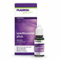 Kuva näyttää Plagron Seedbooster Plus 10ml -pullon Bertels B.V.:ltä sen violetti-valkoisen pakkauksen vieressä. Tämä tärkeä lisäaine edistää nuorten kasvien nopeaa itämistä. Pakkauksen mukana on ohjeet 12 kielellä.