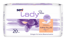 SENI Lady Slim Mini Plus Insert | Pakkaus (20 kappaletta)
