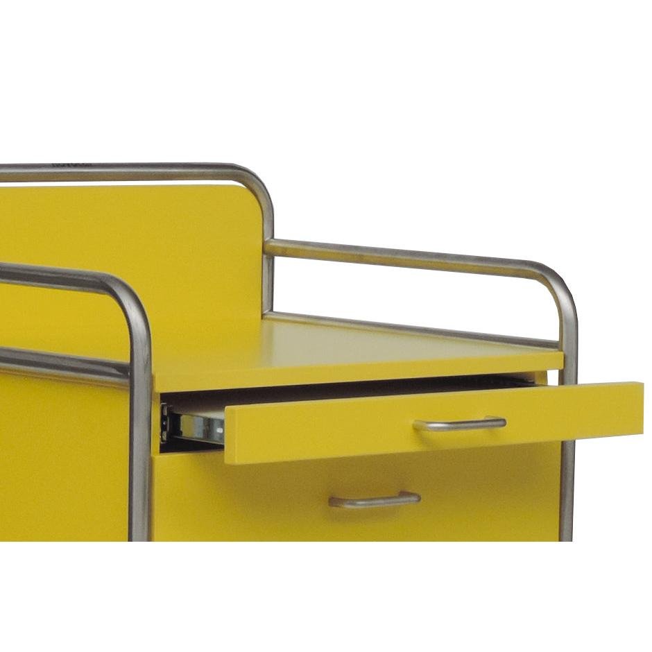 Novocalin ulosvedettävä kirjoitusalusta, joka on tarkoitettu asennettavaksi kaappiin, tarjoaa tilaa säästävän työskentelyalueen ulosvedettävän levyn ansiosta ja on saatavana 1 kappaleen pakkauksessa.