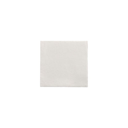 Yksinkertainen, valkoinen, neliönmuotoinen paperilautasliina "DAILY Collection" -kokoelmasta PAPSTAR GmbH:lta, kooltaan 24 cm x 24 cm ja ihanteellinen ympäristöystävälliseen pöytäkoristeluun.