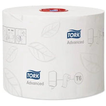 Tork Midi WC-paperi valkoinen | Pahvikotelo (27 pakkausta)