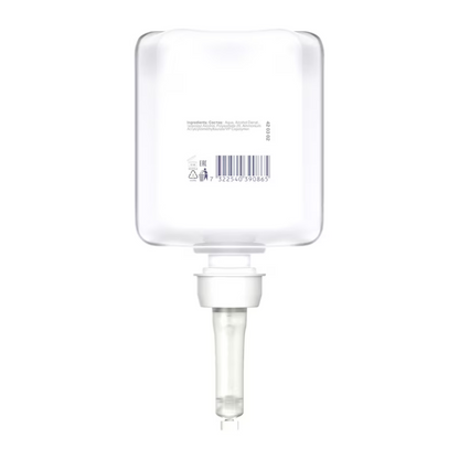 Tork 420302 -wc-istuimen puhdistusaine Premium TORK – Essity Professional Hygiene Germany GmbH:lta on varustettu läpinäkyvällä, suorakulmaisella pullolla, jossa on alhaalla pumppusuutin optimaalisen hygienian varmistamiseksi. Jokaisessa pullossa on viivakoodi ja tekstitarra, jossa on yksityiskohtaiset ainesosat ja käyttöohjeet, mikä estää ristikontaminaatiot tehokkaasti jokaisella käyttökerralla.