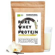 Orgaaninen heraproteiinijauhe vanilja