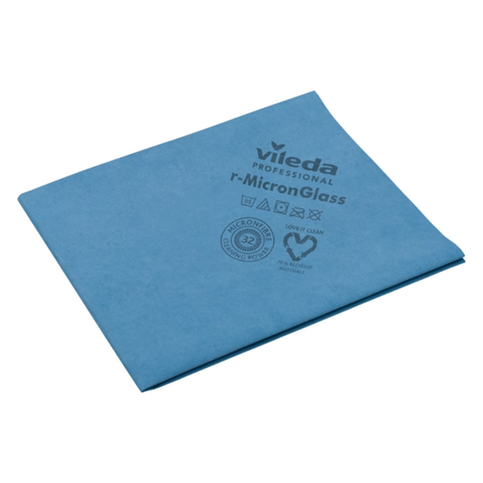 Voleda Professional R -Micronglass Lasipyyhe - 50 x 40 cm | Pakkaa (5 kappaletta)