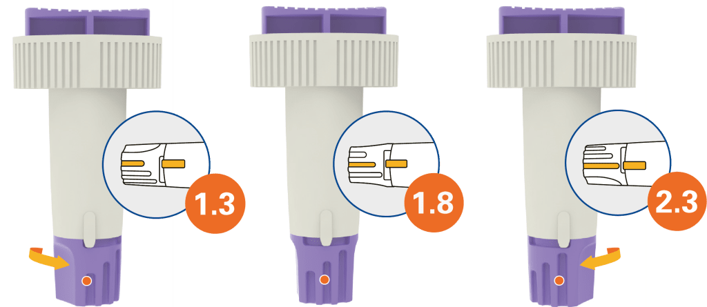 Alphacheck TRI safety lancets 23G | Pakkaus (100 kpl)