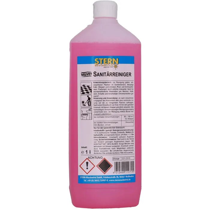 Velvet saniteettipuhdistusaine | Pullo (1L)